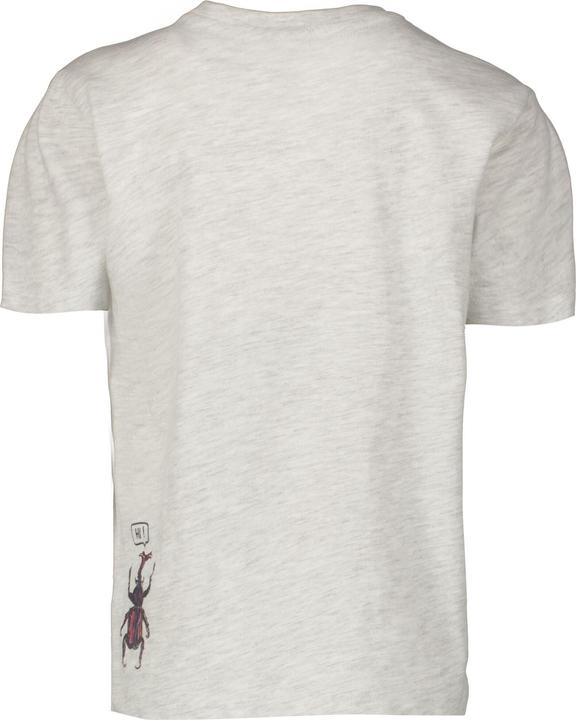 Actual product image Garcia Grey mottled T-shirt with print on the chest area (92)