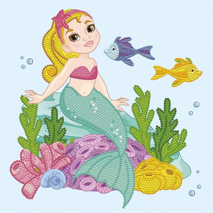 Produktbild Diamond Dotz Diamond Painting Kleine Meerjungfrau