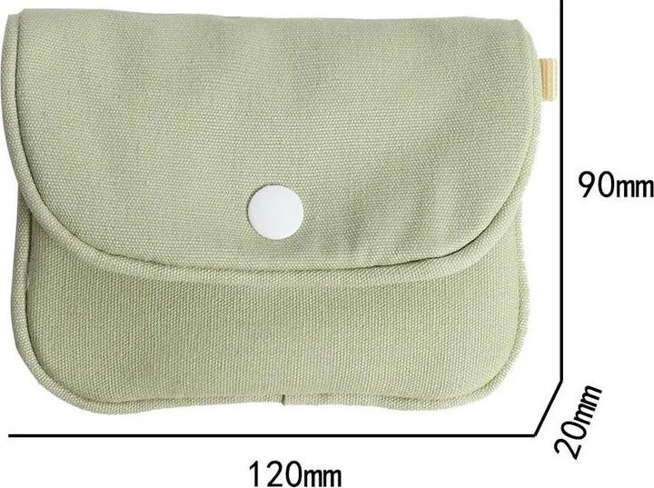 Only-Bags.Store Portable Münze Brieftasche neue solide Farbe Mini Bargeld Brieftas