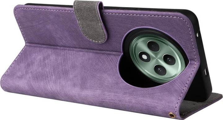 Actual product image Cover-Discount OPPO Reno12 F 5G - Leather case with RFID blocker (Oppo Reno12)