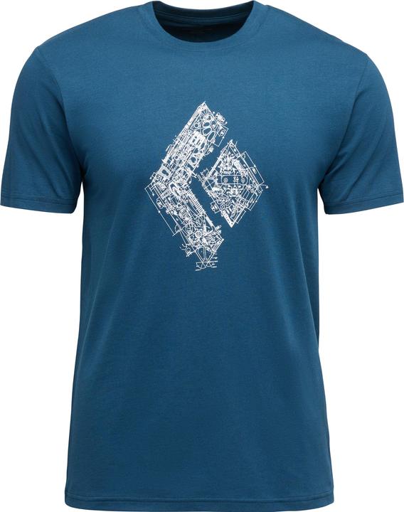 Black Diamond Engineered Diamond SS Tee - T-Shirt - Herren (L)