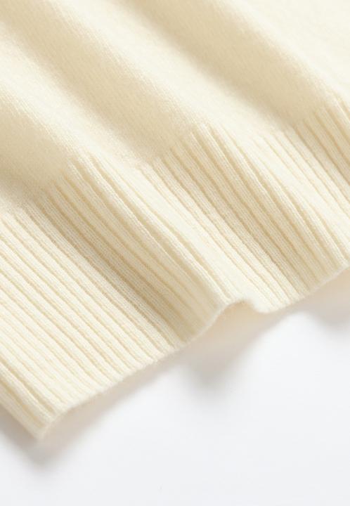 Actual product image Bellemere Sweater Sabrina Boat Neck Merino-Cashmere Sweater (L)