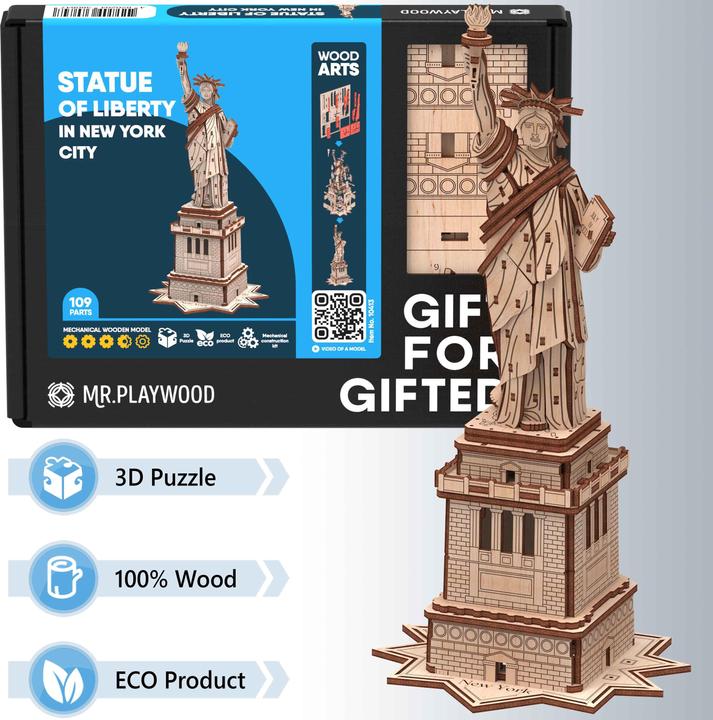 Produktbild Mr Playwood Mr. Playwood: Statue of Liberty