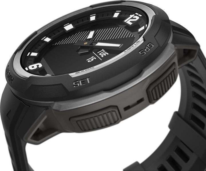 Productafbeelding Garmin Instinct Crossover zwart / grafiet, WW (45 mm, Alleen WLAN)