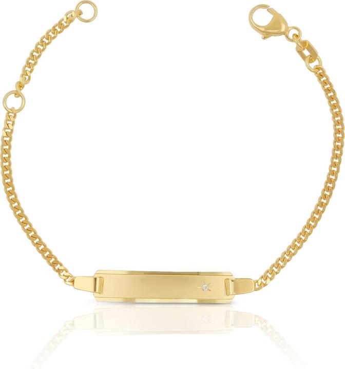 Muau Bébé (14 cm, 750/18K Gelbgold)