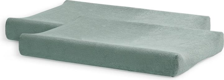 Produktbild Jollein Wickelkissenbezug Frottee Ash 2er Pack (50 x 70 cm)
