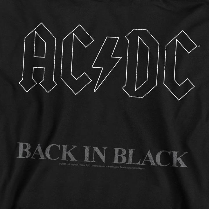 Immagine prodotto AC/DC Back In Black Felpa Adulto Unisex (L)