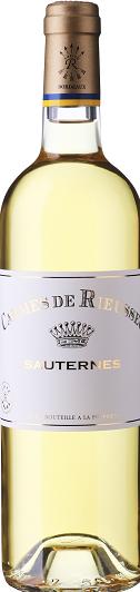 Image du produit Château Rieussec Carmes de Rieussec Domaines Rothschild (Lafite) Sauternes AC (12 x 37 cl)