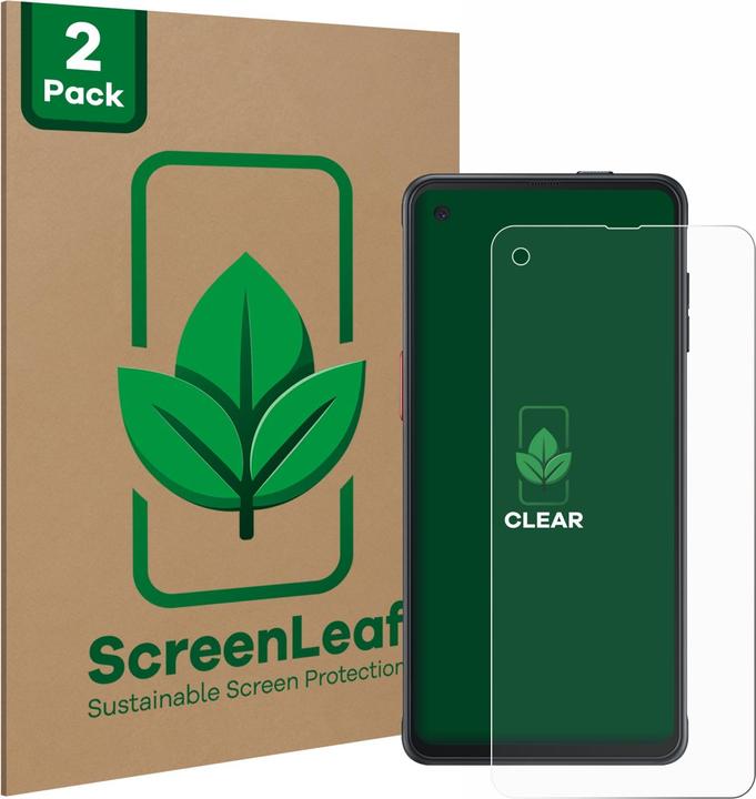 Image du produit ScreenLeaf Film de protection durable Protection d'écran Film clair transparent (2 pièce(s), Samsung Galaxy Xcover Pro)