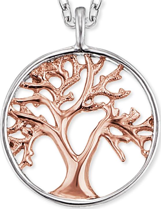 Image du produit Engelsrufer Collier Arbre de vie (Argent 925 plaqué platine, 40 - 44 cm)