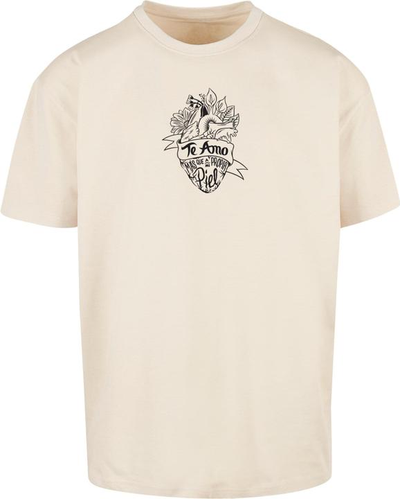 Actual product image Merchcode Frida Kahlo - Te amo outline Heavy Oversize Tee - 116711 (L)
