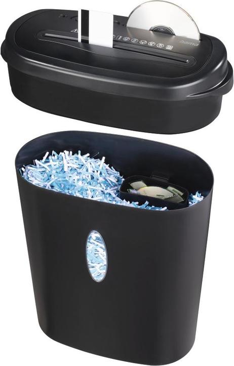 Produktbild Hama Aktenvernichter Home X12CD Streifenschnitt 4 x 40 mm 21 l Blattanzahl (max.): 13 Sicherheitsstufe (Streifenschnitt)