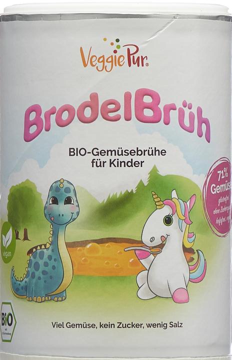Produktbild Veggiepur Brodel Brüh Gemüse-Brühe/Bouillon Bio für Kinder (635.63 ml)