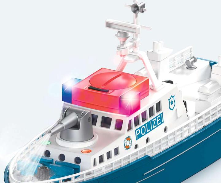 Actual product image Siku SW Police boat