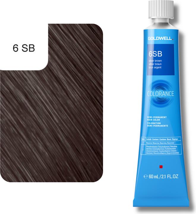 Produktbild Goldwell Colorance Tube Demi-Permanente (6SB 	silber braun)