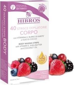 Immagine prodotto Hibros Body Fruits Wild Strisce depilatorie 40 strisce (40 x)