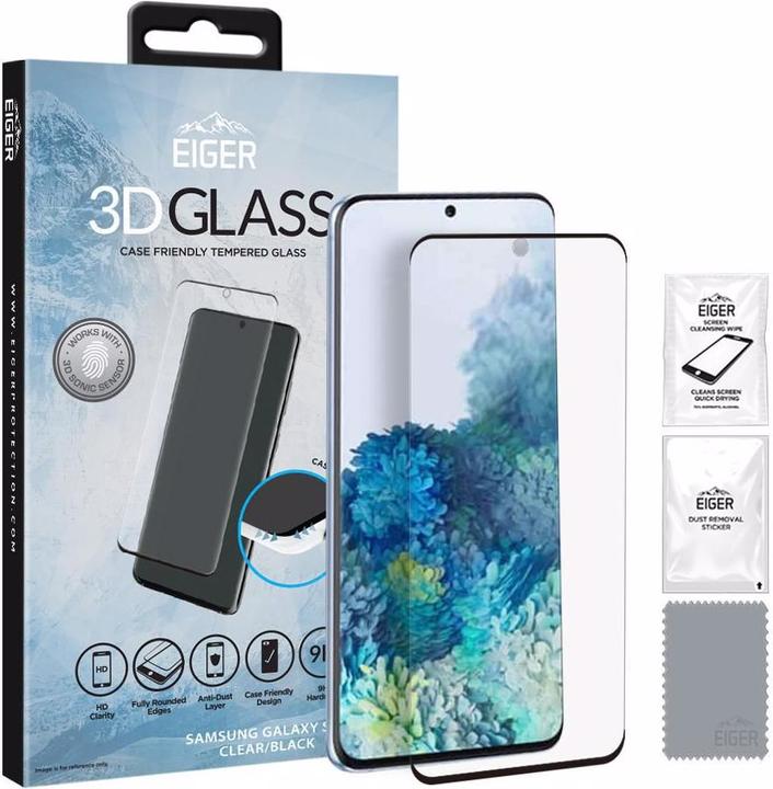 Produktbild Eiger Mountain Glass Clear Edge (1 Stück, Samsung Galaxy S20)