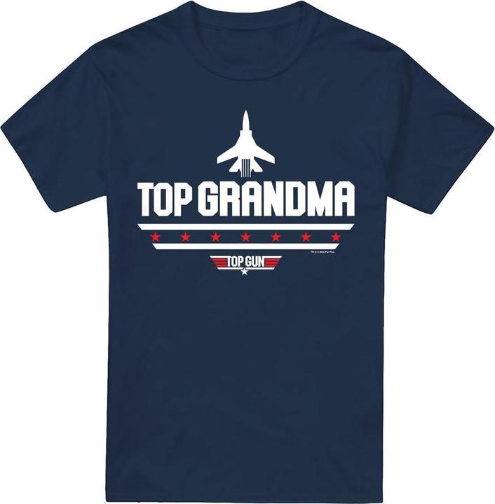 Top Gun Top Grandma TShirt Muttertag (XXL)
