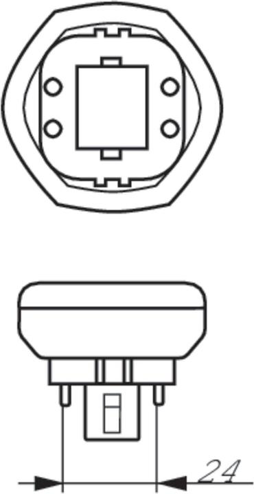 Image du produit Philips Lampe fluorescente compacte MASTER PL-T 42W/830/4P 1CT/5X10BOX (GX24q-4, 42 W, 3050 lm, 1 x, A)