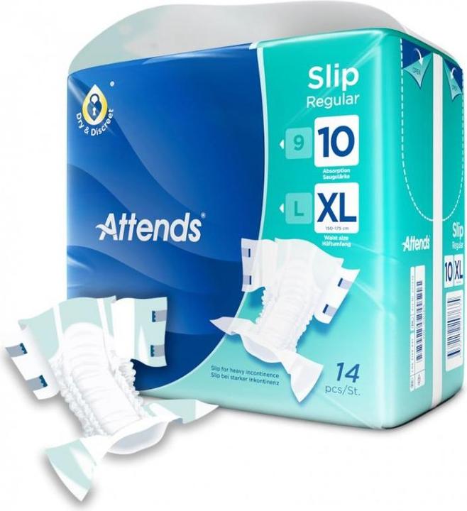 Actual product image Attends Slip 10 Regular (14 x, XL)