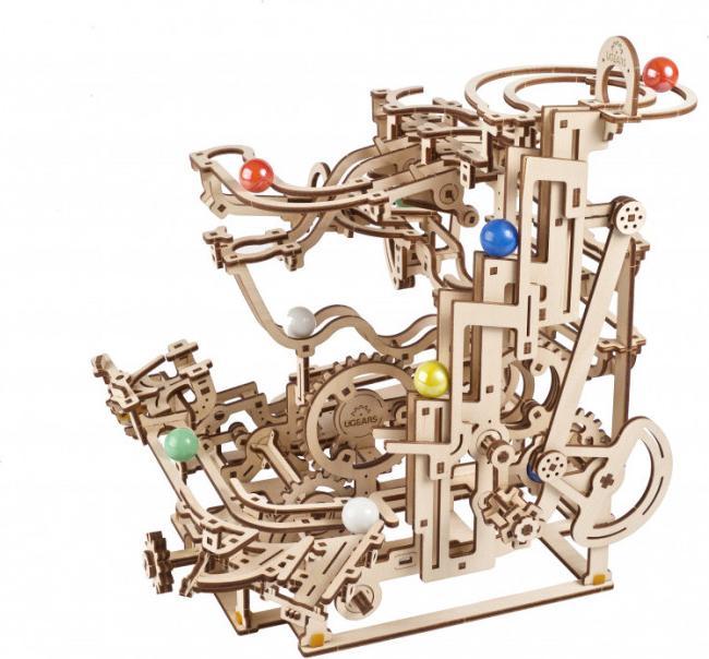 Ugears Murmel mit Stufenwinde