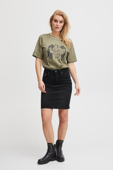 Actual product image Pulz Jeans PZKAROLINA HW Skirt 50207699 (44)