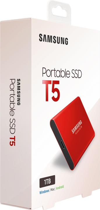 Actual product image Samsung Portable T5 (1000 GB)