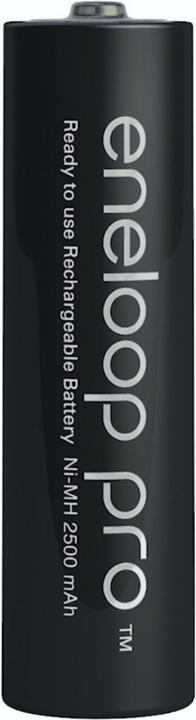Produktbild Panasonic Wiederaufladbare Batterien ENELOOP Pro BK-3HCDE (2 Stk., AA, 2500 mAh)