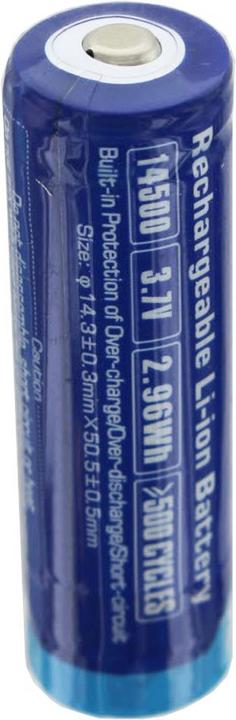 Actual product image Xtar Akku - geschützter (1 pcs., 14500, 800 mAh)