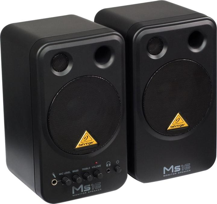 Image du produit Behringer Ms16 (Actif, Couples, 1x 16 W)