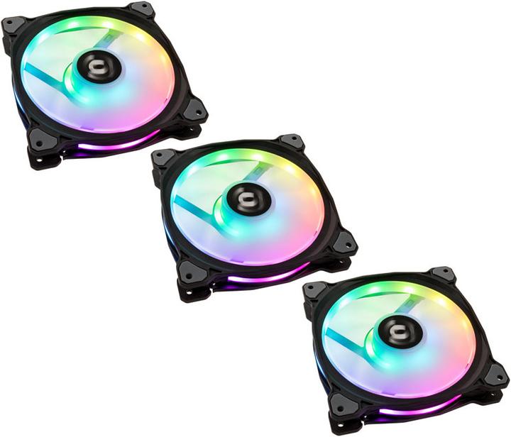 Actual product image Thermaltake Riing Duo 14 RGB LED Fan - 140mm Set of 3 (140 mm, 3 x)
