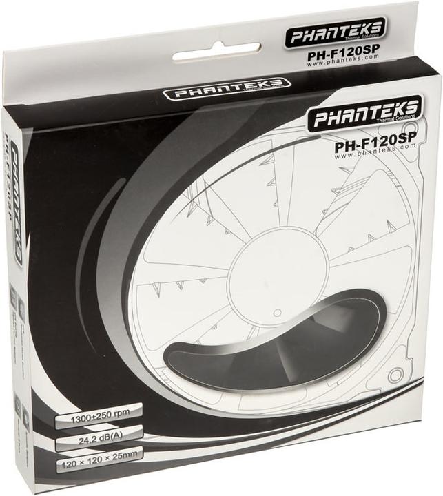 Image du produit Phanteks PH-F120SP Ventilateur 120mm (120 mm)