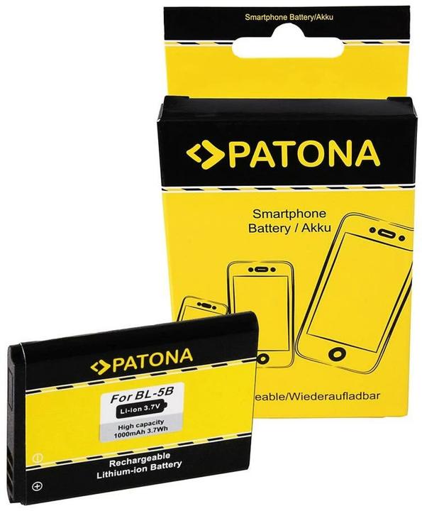 Actual product image Patona Battery BL-5B