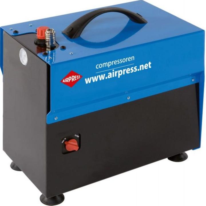 Produktbild Adler Airpress 36753 Stille Olievrije Compressor LMO 5-210 10 bar 0.75 pk/0.55 kW 85 l/min 5 l