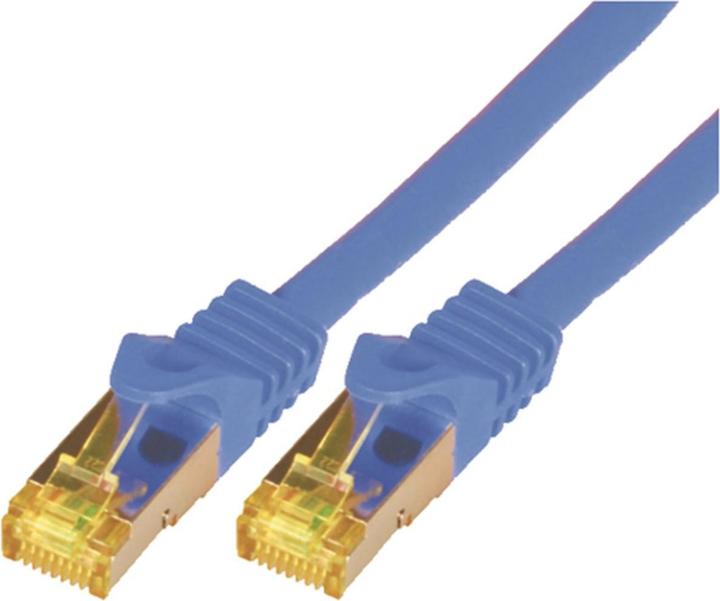 Actual product image M-Cab CAT7 S-FTP-PIMF-LSZH-5.00M-BLU (S/FTP, PiMF, CAT7, 5 m)