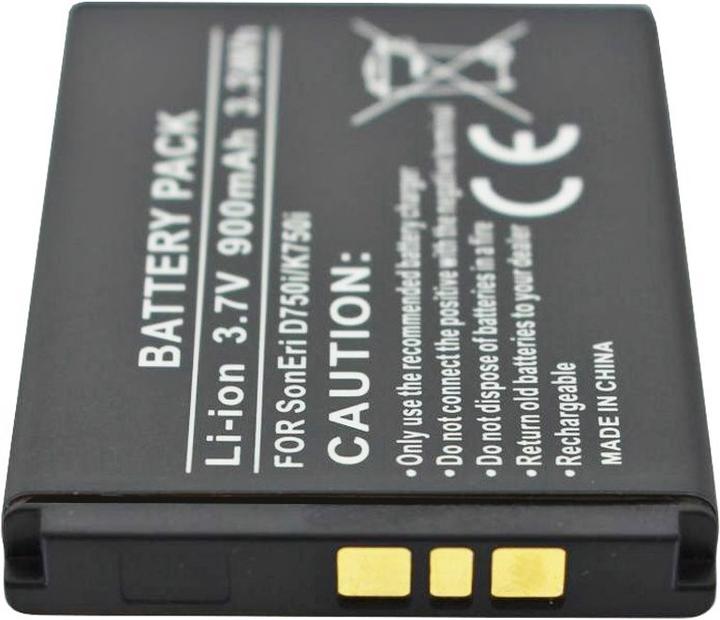 Actual product image Sony Ericsson Akku J100i Akku BST-37