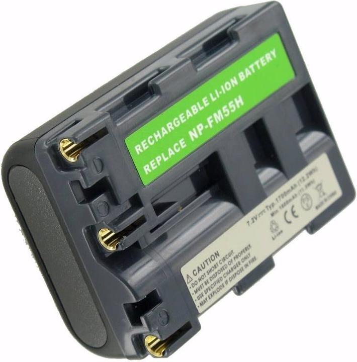 Actual product image Sony Battery NP-FM50, NP-FM51, CCD-TRV (Camera battery)