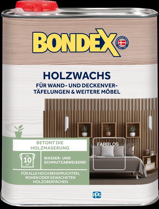 Produktbild Bondex Holzwachs (Farblos, 0.75 l)