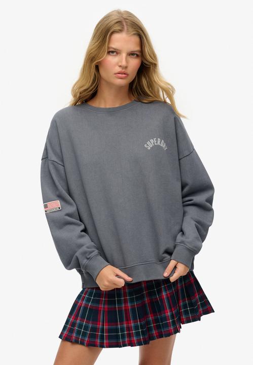 Actual product image Superdry Athletic Relaxed Printed Crew (8)