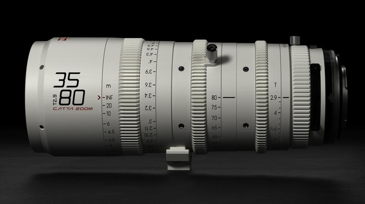 Actual product image Dzofilm Catta Zoom 35-80 T2.9 White for E Mount (FF) (Sony E, full size)
