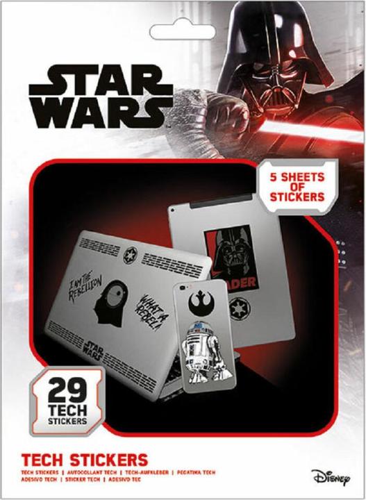 Produktbild Star Wars Tech Sticker Pack Force (10)