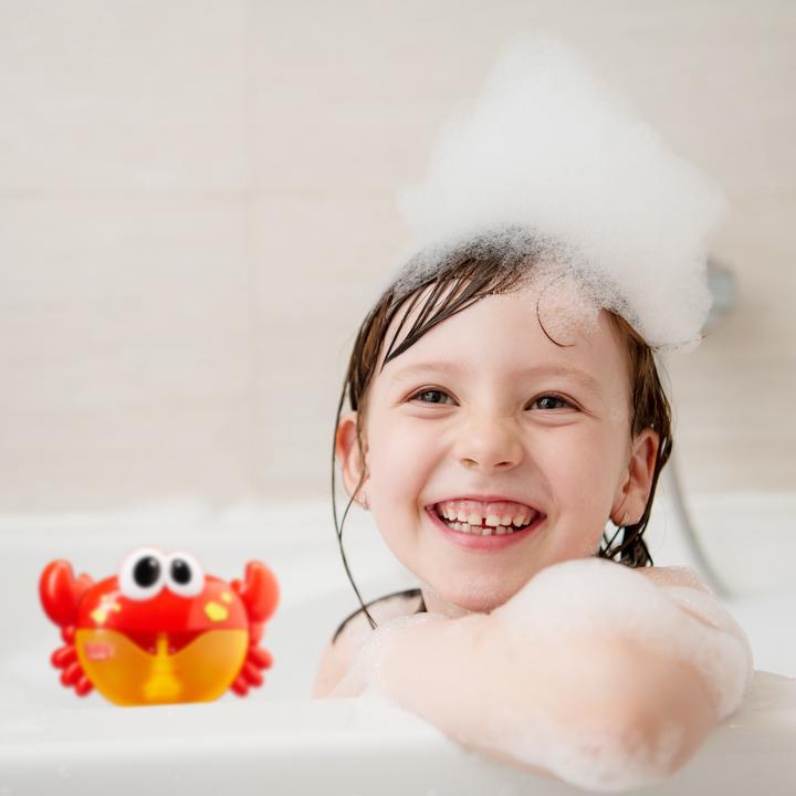 Actual product image Relaxdays Bathtime Crab Toy, Red