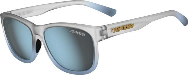 MGA Tifosi -Brille Swank XL Frost Blau (1 Glasrauch hellblau 11,2% Lichtübertragung) (neu)