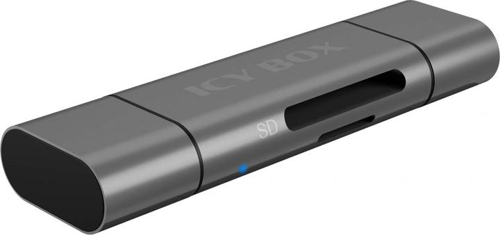 Produktbild Icy Box Card Reader Extern IB-CR201-C3 (Micro USB, USB, USB-C)