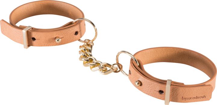 Bijoux Indiscrets Vegan leather handcuffs