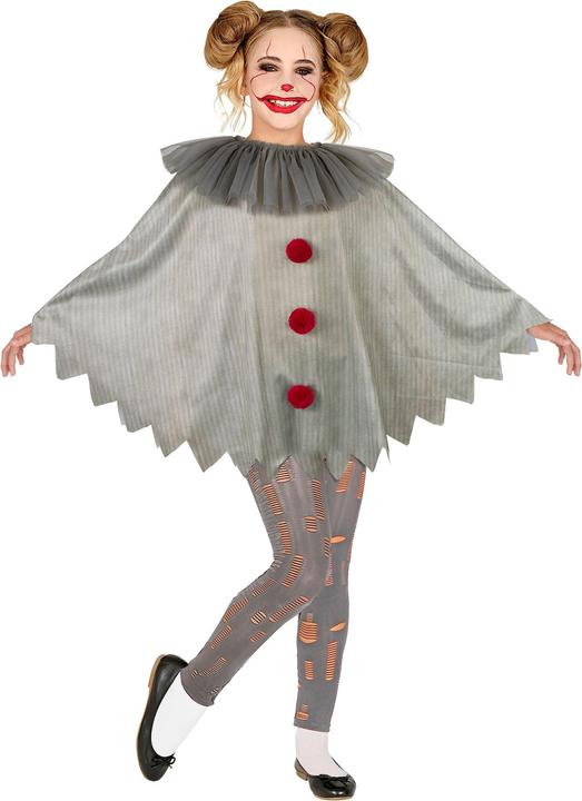 Produktbild Widmann HORROR CLOWN (Poncho), One Size Fits Most Children (One Size)