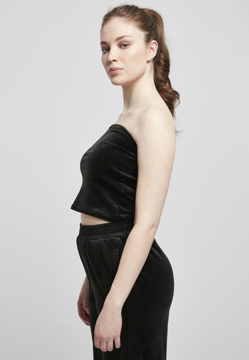 Immagine prodotto Urban Classics Top corto da donna in velluto (M)