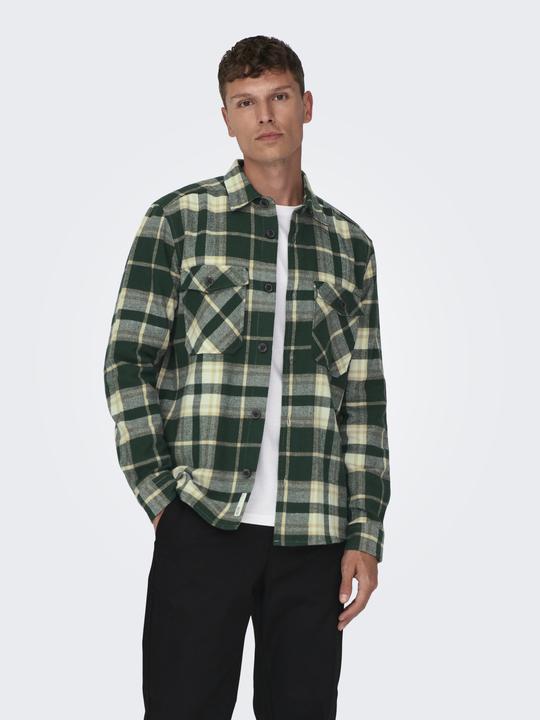 Produktbild Only & Sons Kariertes Langarmhemd (M)
