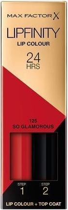 Actual product image Max Factor Lipfinity 24HRS (125 So Glamorous)