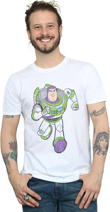 Immagine prodotto Disney Toy Story 4 Classic Buzz Lightyear Maglietta Uomo (4XL)